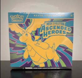 Pokemon Mega Evolution: Ascended Heroes Elite Trainer Box (ETB) Brand New Sealed