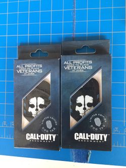 Call of duty dogg tags 2 for $5