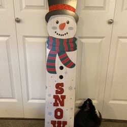 Large Christmas Welcome Sign 