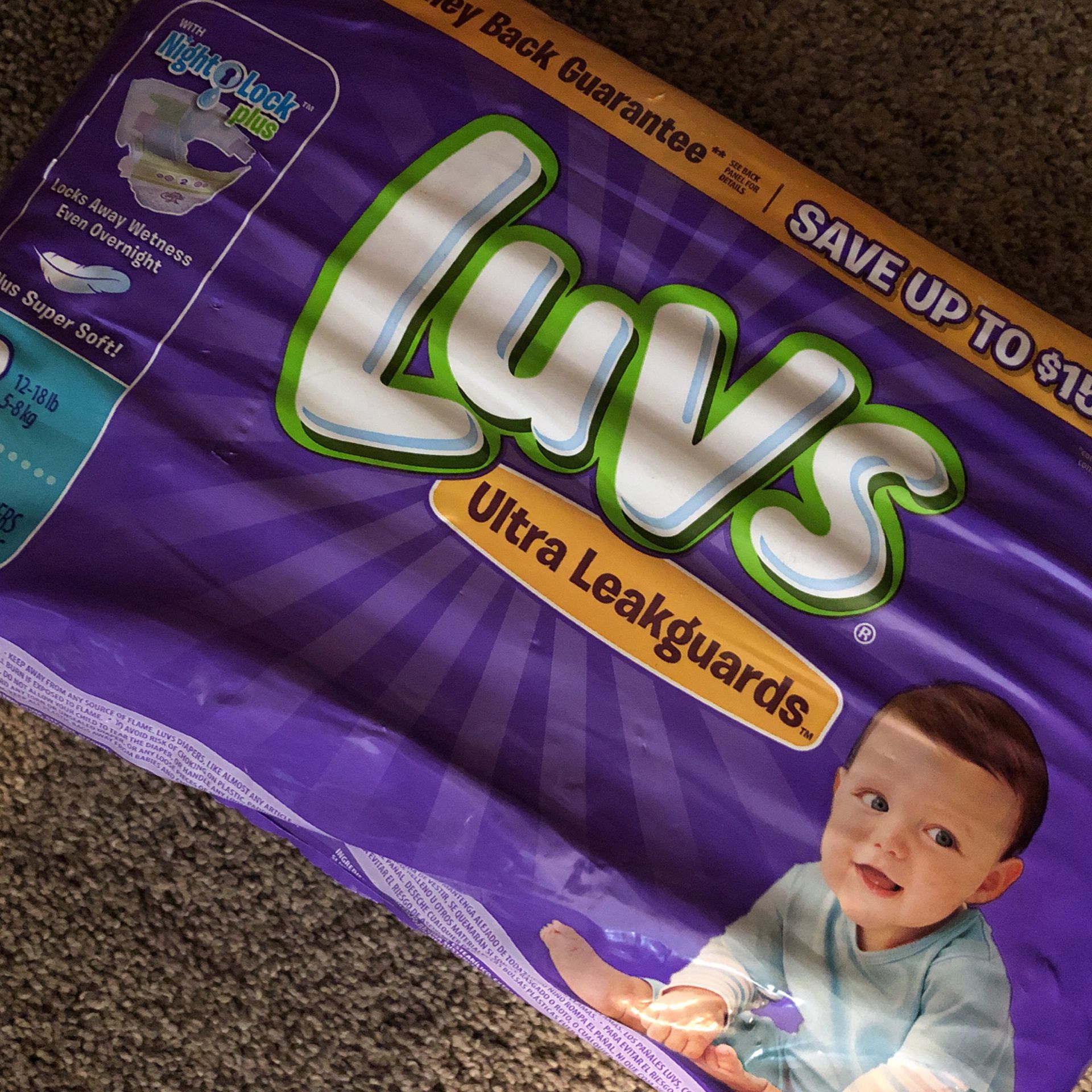 Luvs Baby Diapers Size 2