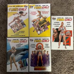 Frank Cho & Sabine Rich FIGHT GIRLS #1–5 Complete Set