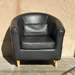 Leather seat