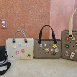 Rubber Beach Tote Bags And Small Bags