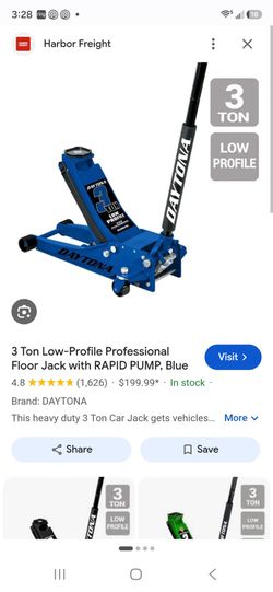 Daytona 3 ton low profile Jack