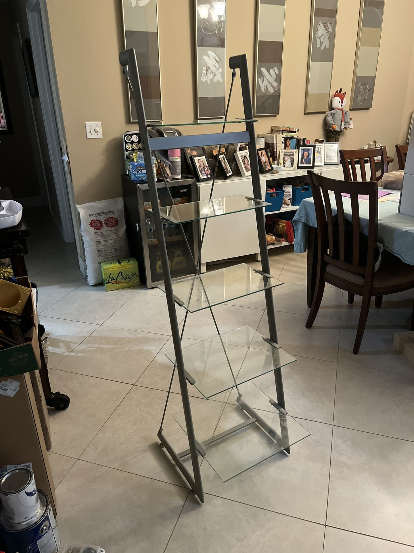 5-Tier Glass Shelf