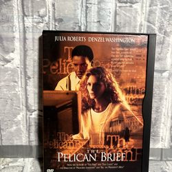 THE PELICAN BRIEF: JULIA ROBERTS DENZEL WASHINGTON SAM SHEPARD PG13 USED DVD