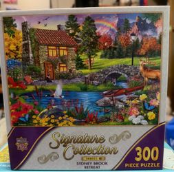 MasterPieces Stoney Brook Retreat 300-Piece Puzzle