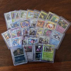 31 English/Japanese Pokémon Cards
