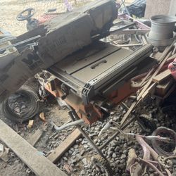 Orange Table Saw With Wheels