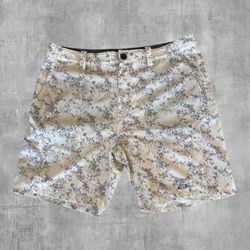 Oakley Reduct Hybrid Golf Shorts Men’s 32 Digital Camo RDCT Beige Arctic Stretch