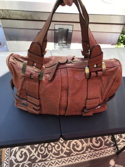 Michael Kors leather bag brown