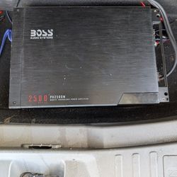 Boss 2500W Phantom Series Mosfet Monoblock Power Amplifier