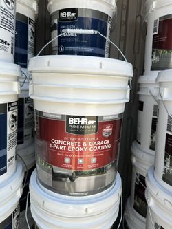 Behr Epoxy Silver Gray