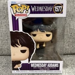 Brand New Wednesday Adams Funko Pop 