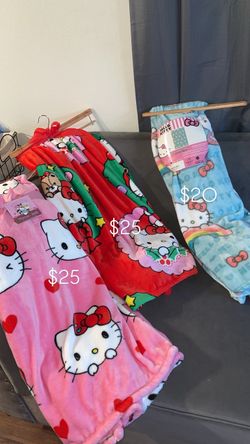 Hello kitty throw blankets