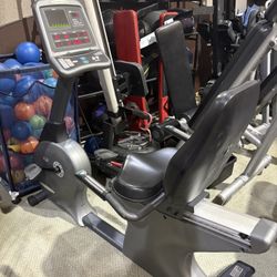 Vision fitness recumbent bike