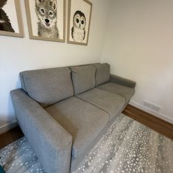 Living spaces Couch with Queen Plus Foam Sofa Sleeper