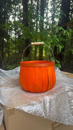 18 Brand new pumpkin shape baskets