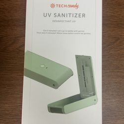 Tech Candy UV Sanitizer – Light Mint (New in Box)