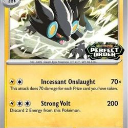 Pokemon Luxray Best Buy Stamped Promo Card! Trade For The Gengar!