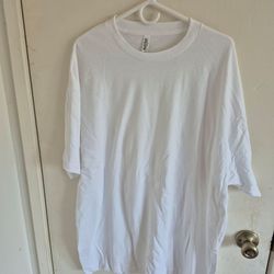 ASTYYLE WHITE MAN'S T SHIRT SIZE 2XL TOTAL 12 PC