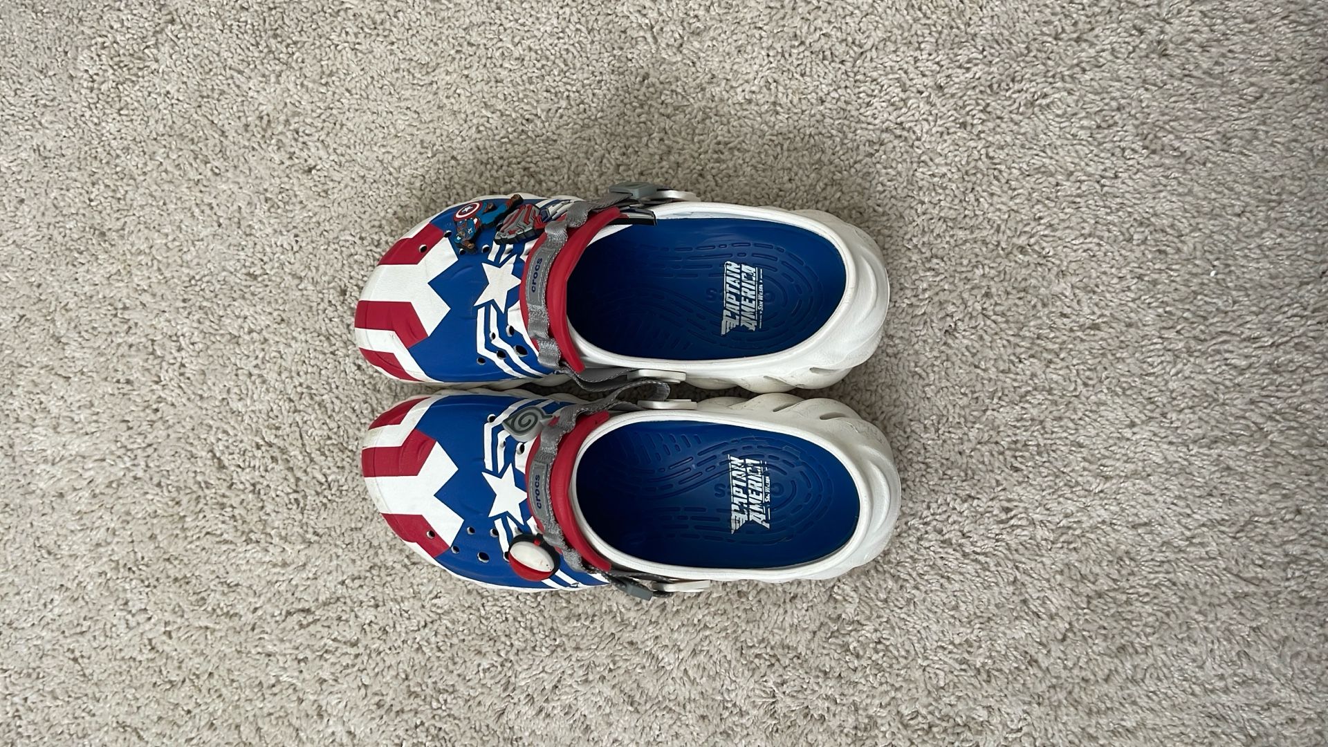 Captain America Crocs