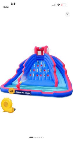 Used water slide