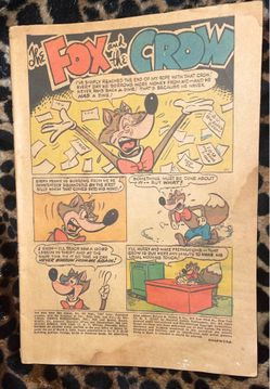 The fox and the crow september 1957 issue