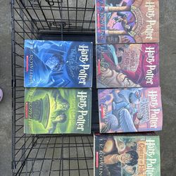 Harry Potter books 1-6