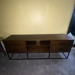 Real Wood TV Stand