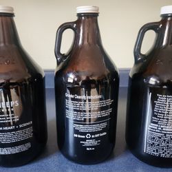3 Beer Growlers Wisconsin Breweries