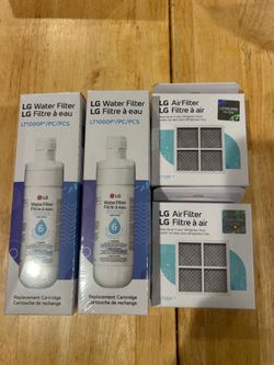 LG Refrigerator Water filter and Air filter