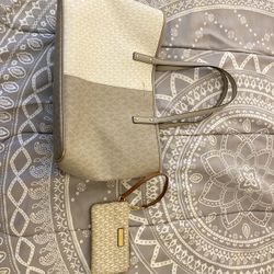 Michael Kors Bicolor Purse and Wallet