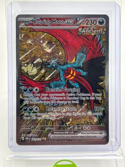 Pokémon TCG Prismatic Evolutions Roaring Moon Ex 162/131 Holo English