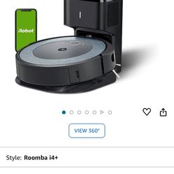 I Robot Roomba i4 Vacuum With Phone Connection 