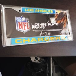 Los Angeles Chargers NFL License Plate Frame 