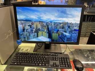 23” dell monitor vga dvi