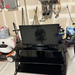 TV Stand With TV