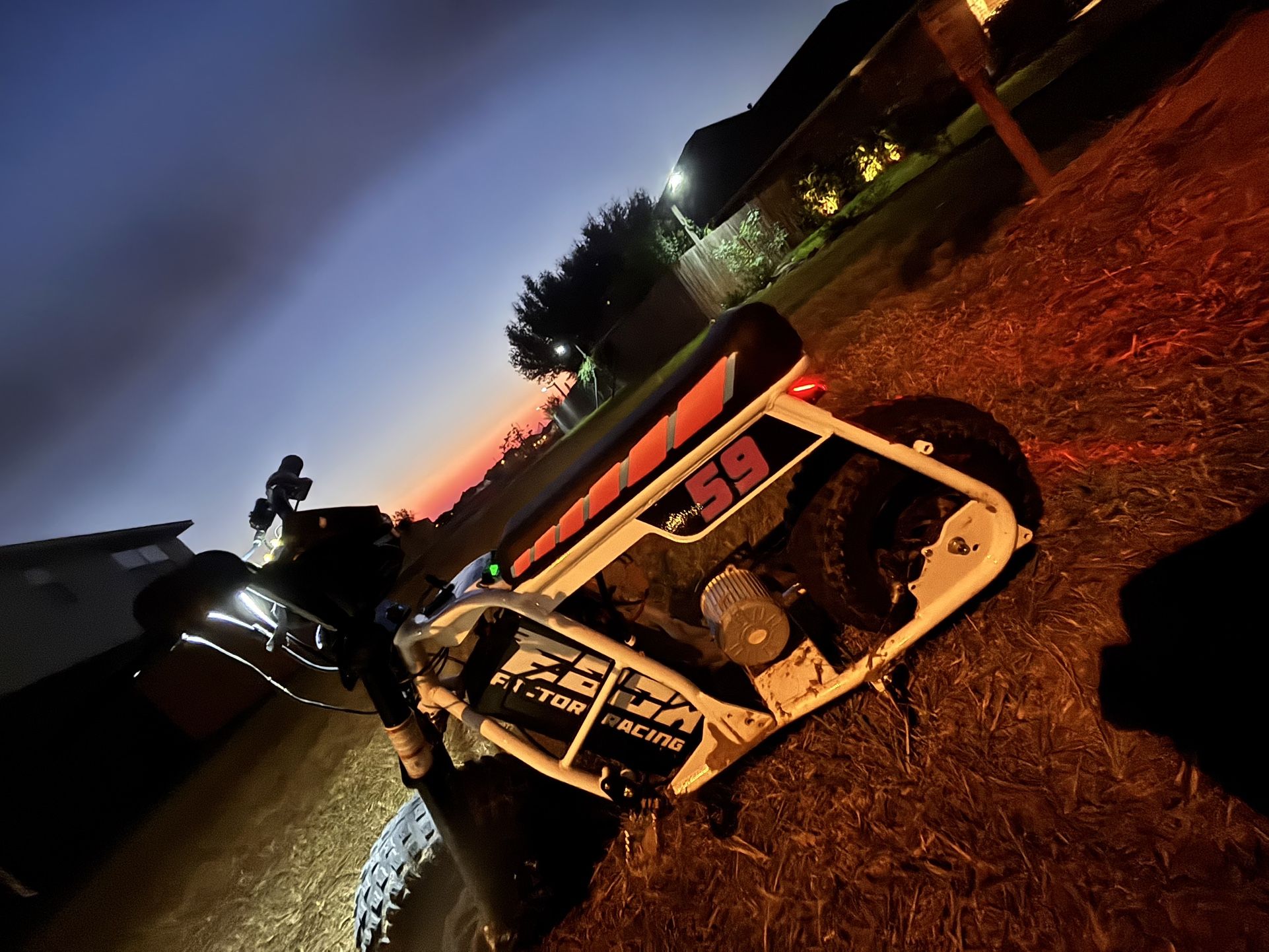 EBOX Dragster Top Speed 40 Mph Electric Mini Bike
