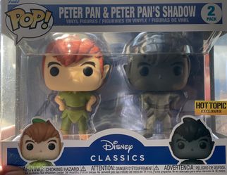 Peter Pan and Peter Pan’s Shadow Funko Pop