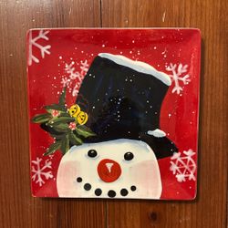 Holiday Dessert Plate