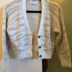 Girls Cardigan Cream