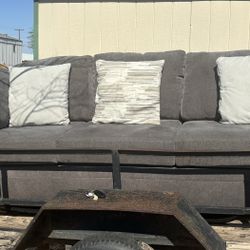 Gray  Couch 