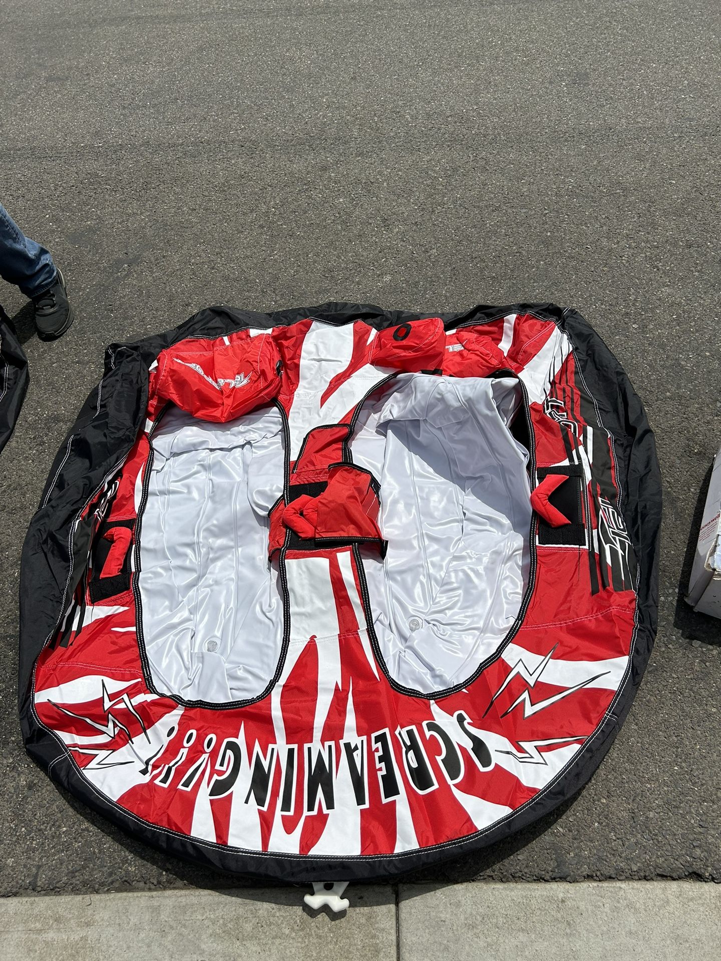 Brand new, two person, towel Raft For $120