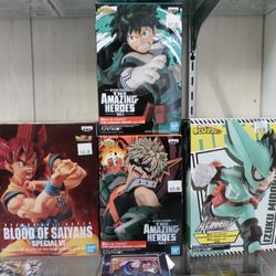 Banpresto Anime Statues Dragon Ball Z My Hero Academia