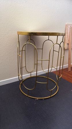 Mirror top End table