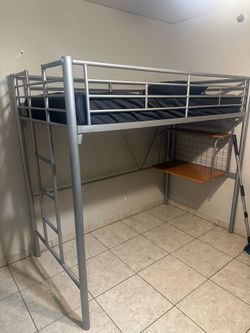 Twin bunk bed frame