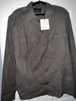 AllSaints Viscar LS Overshirt