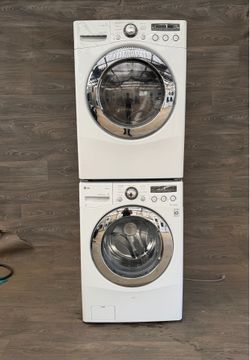 LG washer and electric dryer