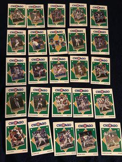 1989 Chicago Cubs Smokey Bear Team Set – Maddux Sandberg Dawson Grace